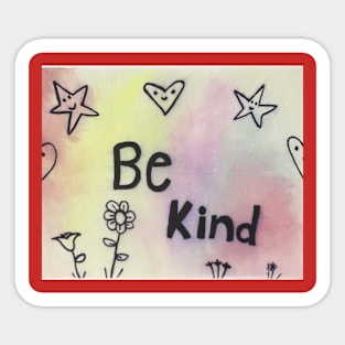 Be kind Sticker